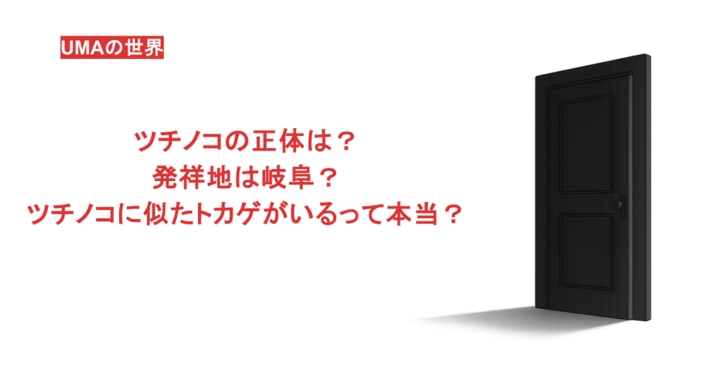 ツチノコの正体は?発祥地は岐阜?ツチノコに似たトカゲがいるって本当?